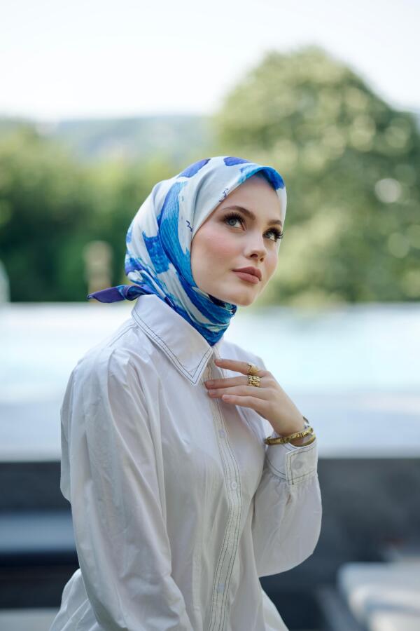 Amalfi Desen Eşarp - 