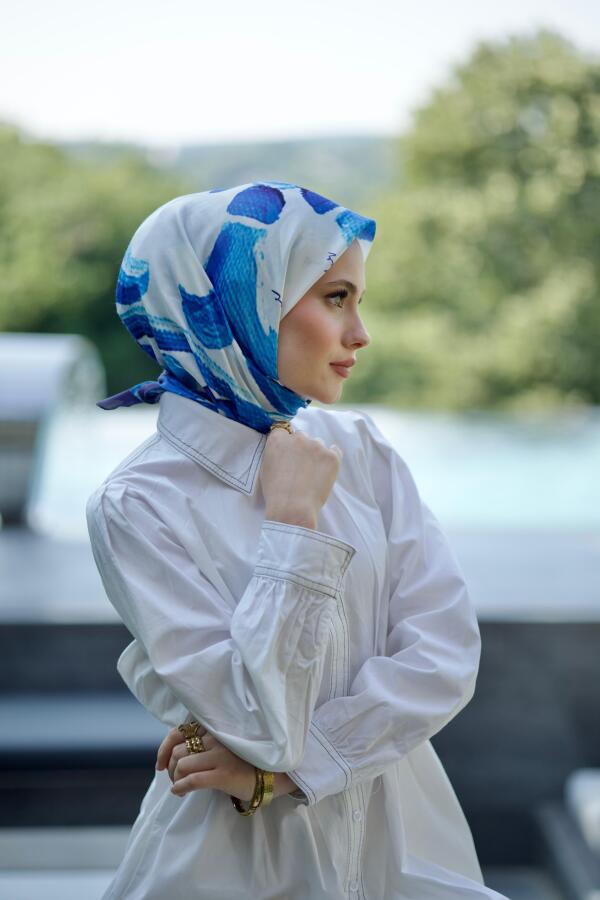 Amalfi Desen Eşarp - 4