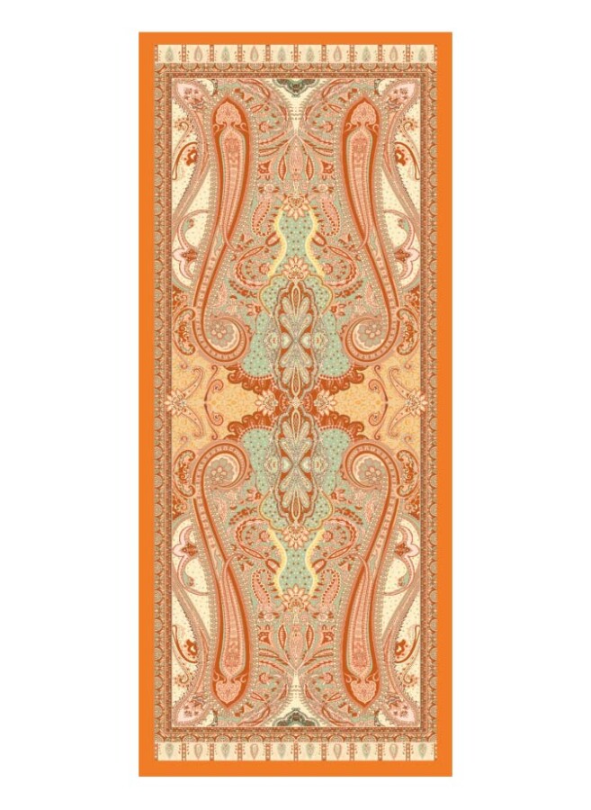 Amber Floş Viskon Şal - (1)