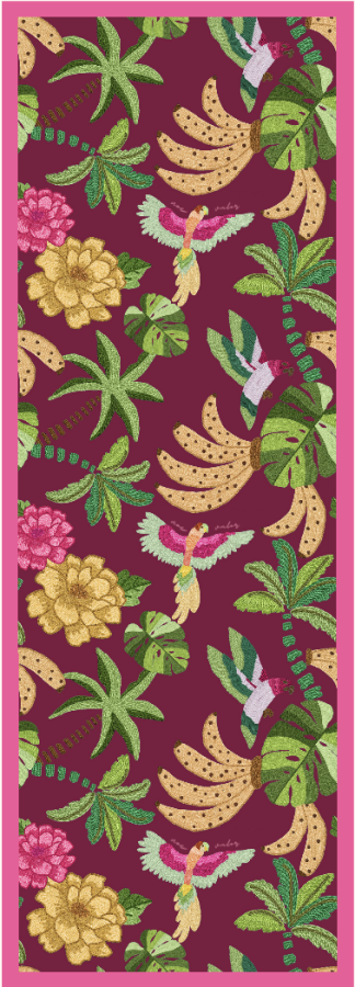 Bananas Desen Şal - (1)