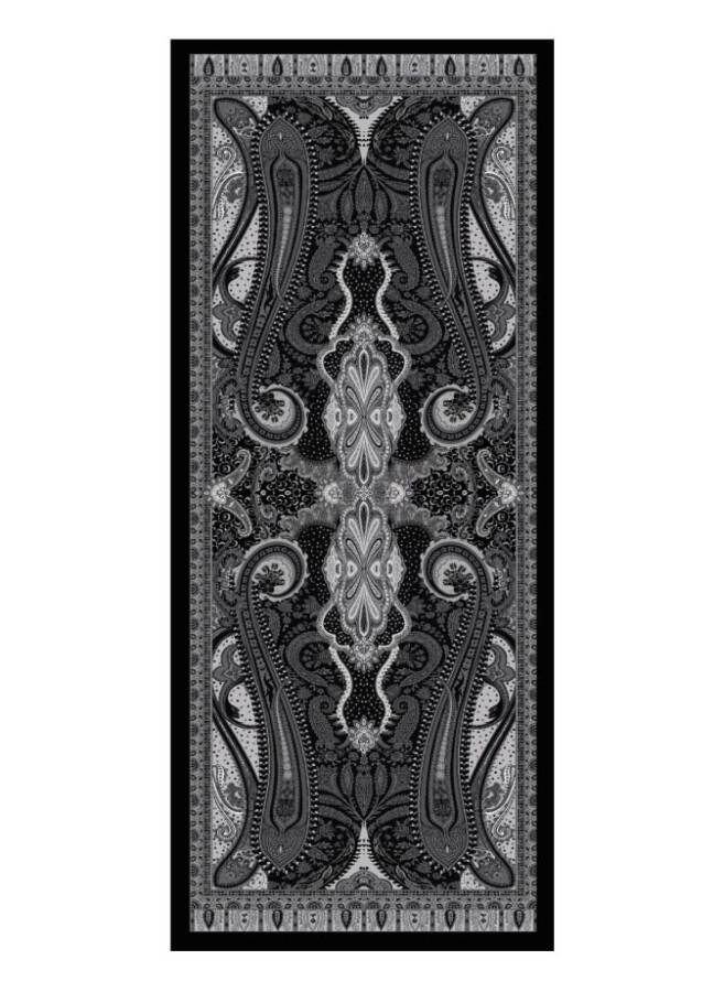 Black Floş Viskon Şal - 2
