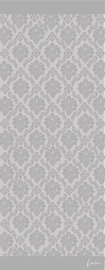 Brokar Desen Şal / Buz Gri - (1)