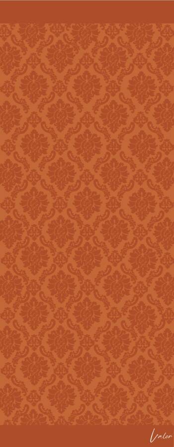 Brokar Desen Şal / Mandalin - (1)