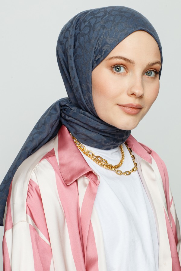 ÇAKIL BLOOM DESEN ŞAL - VALORSCARF (1)