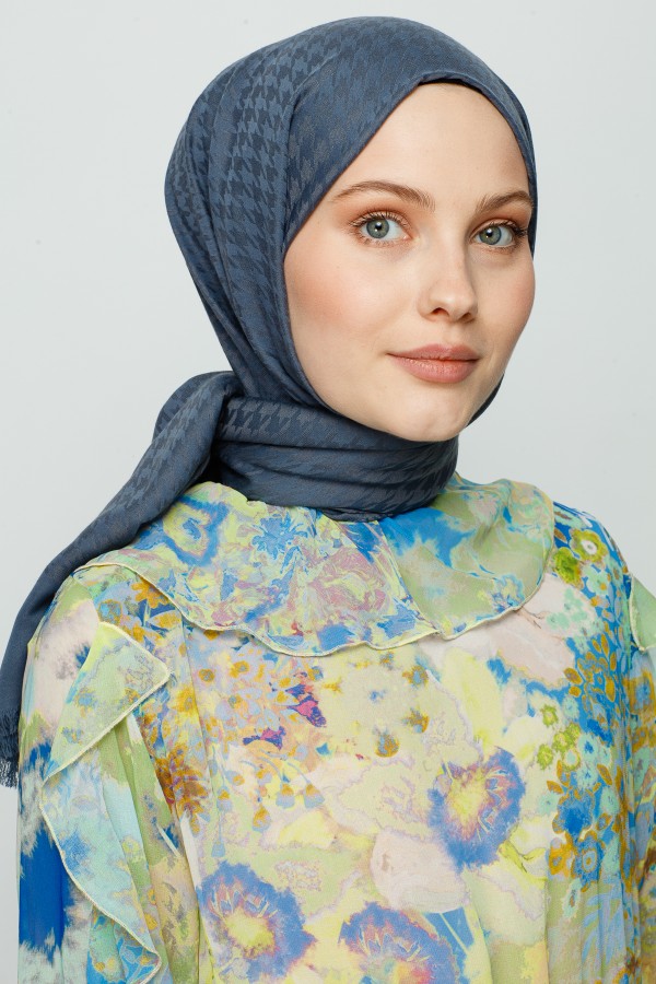 VALORSCARF - ÇAKIL KAZAYAĞI DESEN ŞAL