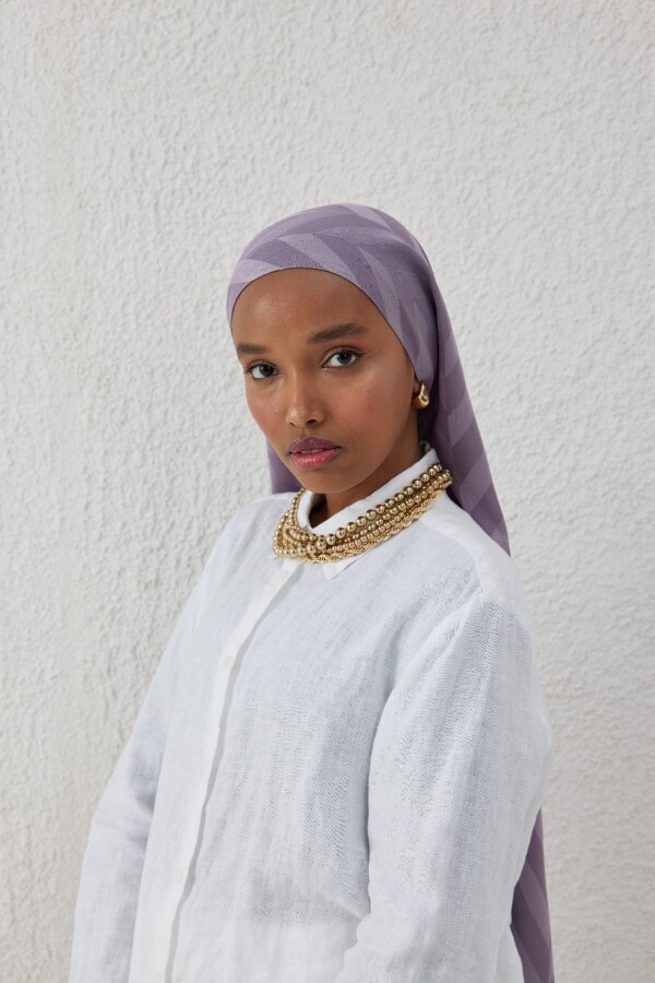 DEVE DİKENİ BALIKSIRTI DESEN JAKAR ŞAL - VALORSCARF (1)