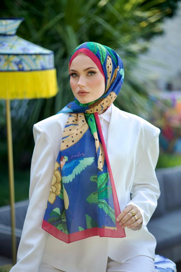 Egzotic Bananas Desen Şal - 