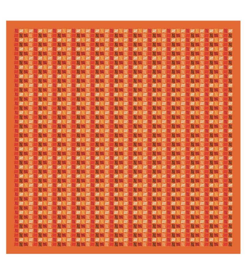 Floş Viskon Eşarp / Orange - 2