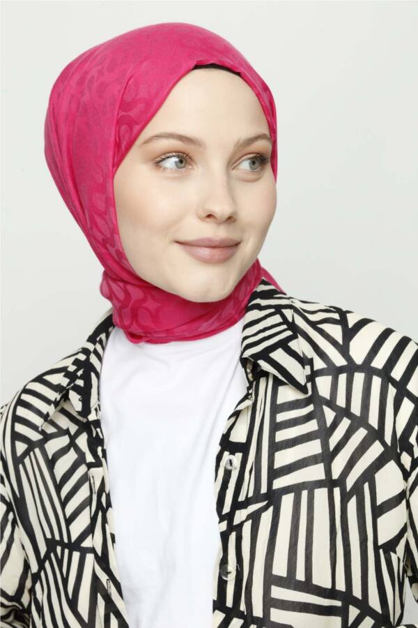 FUŞYA BLOOM DESEN ŞAL - 3