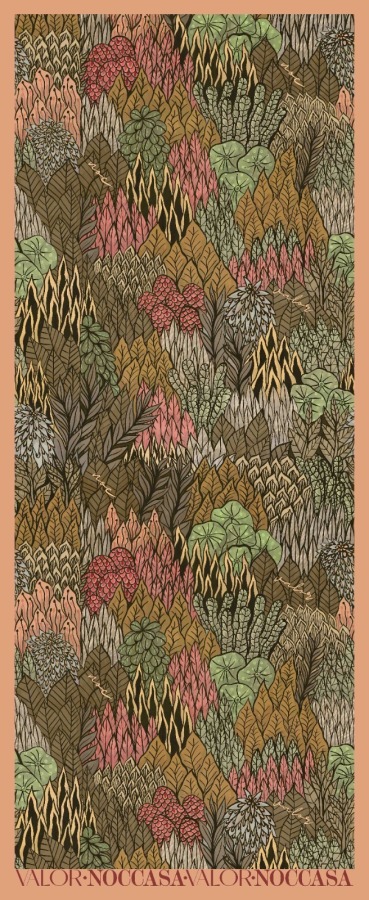 Greenery Desen Şal - (1)