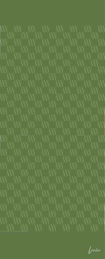 İcon Desen Şal / Enginar Yeşili - (1)