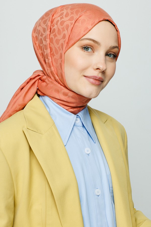 JAPON ÇİÇEĞİ BLOOM DESEN ŞAL - VALORSCARF (1)