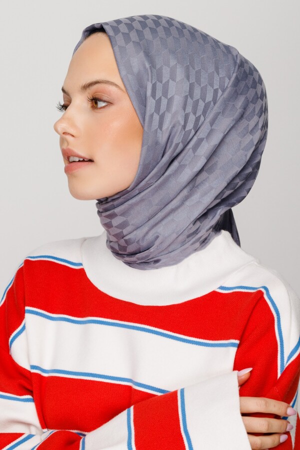 KURŞUNİ QOZA DESEN İPEKSİ JAKAR ŞAL - VALORSCARF (1)