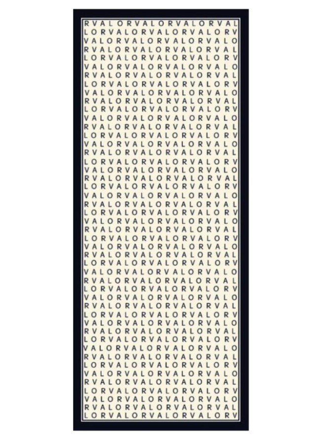 Lacivert Floş Viskon Şal - (1)