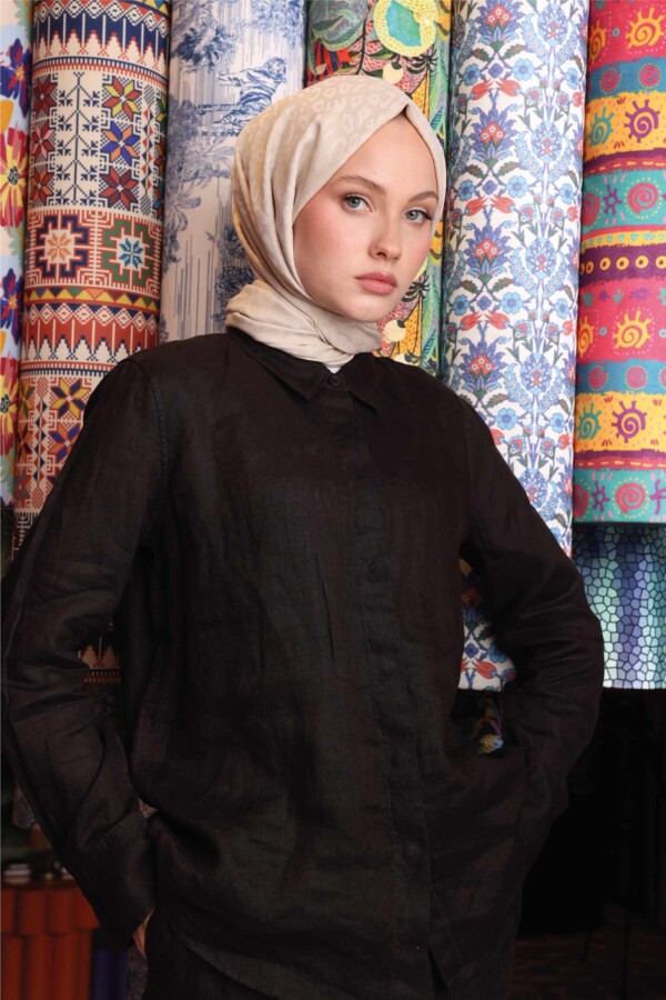 Leopar Desen Şal / Fil Dişi 