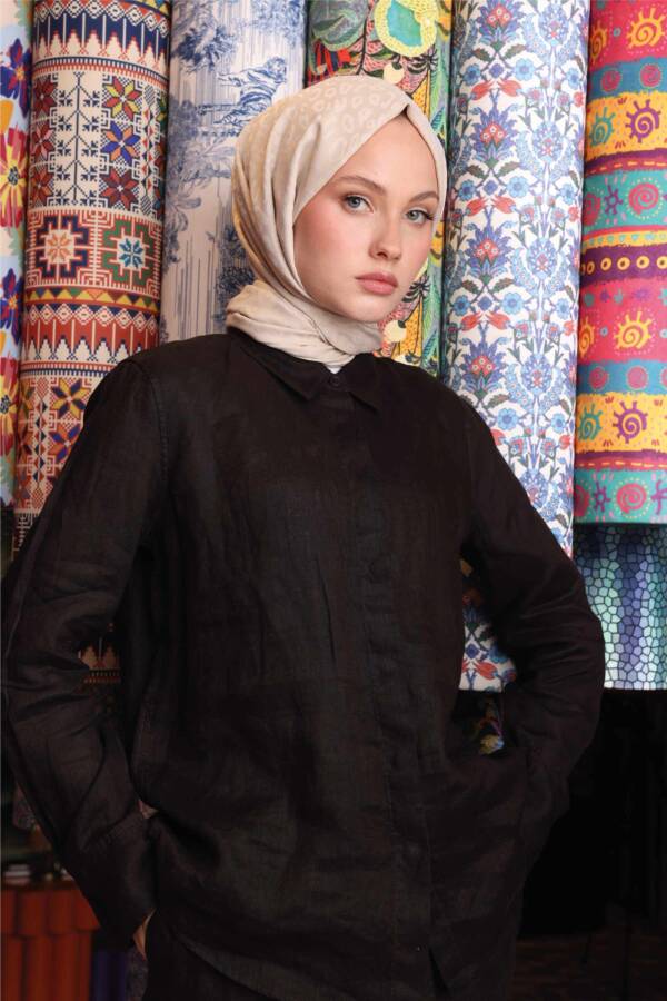 Leopar Desen Şal / Fil Dişi - 1