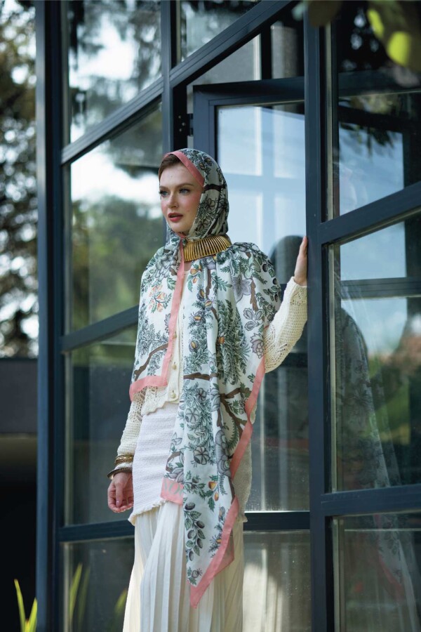 Mystıcal Foresta Desen Şal - 