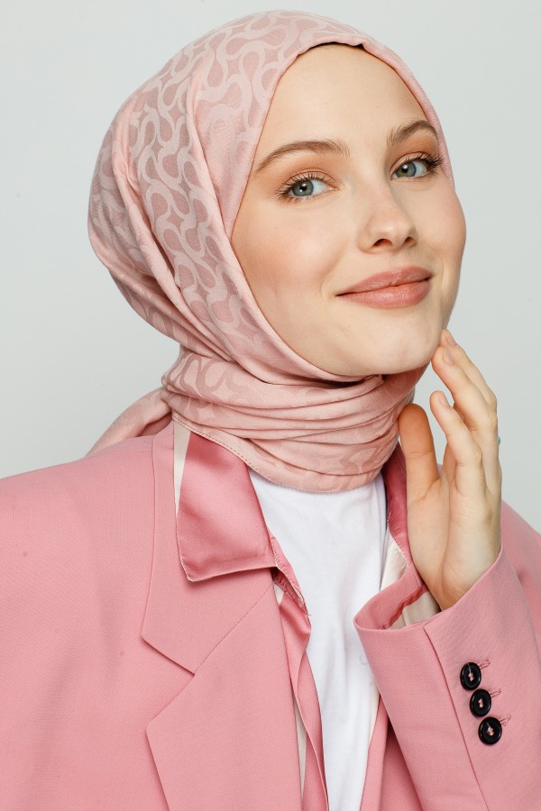 PAMUK ŞEKERİ BLOOM DESEN ŞAL - VALORSCARF (1)