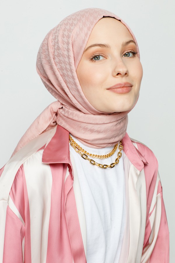 VALORSCARF - PAMUK ŞEKERİ KAZAYAĞI DESEN ŞAL