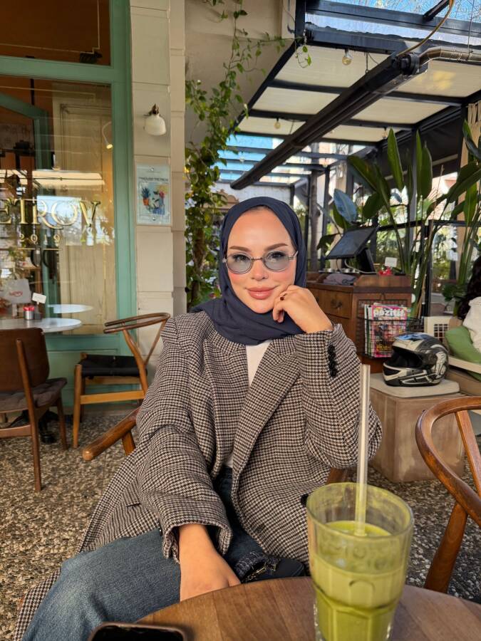 PASİFİK MAVİ PAMUK KRAŞ ŞAL - 2