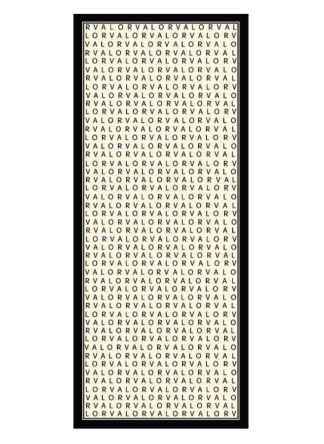 Siyah Floş Viskon Şal - (1)